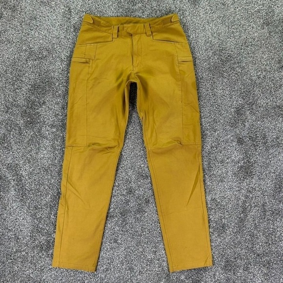 Ten Thousand Tactical Slim Fit Pants‎ Mens No Size Tag Fits 31x29 Mustard Yellow